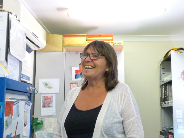 Frances Rooke at Gujaga Child Care Centre, La Perouse